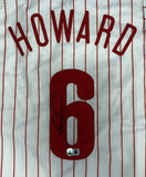 RYAN HOWARD - Philadelphia Phillies - Signed Replica Pinstripe Jersey AUTO - BAS
