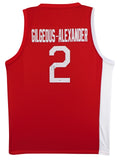 Shai Gilgeous-Alexander Signed Red Nike Team Canada Swingman Jersey JSA #CN07327