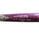 Trevor Story Signed Colorado Rockies Game Used '19 Old Hickory Bat Beckett 57822