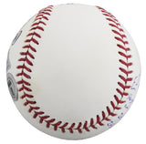 Rangers Eric Nadel & Josh Sborz Signed 2023 WS Logo OML Baseball BAS Fanatics