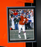 John Elway Autographed/Inscribed "1987 NFL MVP" DLX Framed Nike Broncos JSY BAS