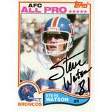 Steve Watson Autographed 1982 Topps #90 Trading Card Beckett 59180