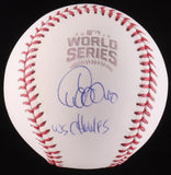 Willson Contreras Signed 2016 World Series Baseball"WS Champs"(MLB) Chicago Cubs