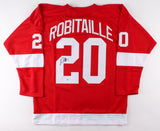 Luc Robitaille Signed Red Wings Jersey (PSA COA) 668 NHL Goals/ 2002 Stanley Cup