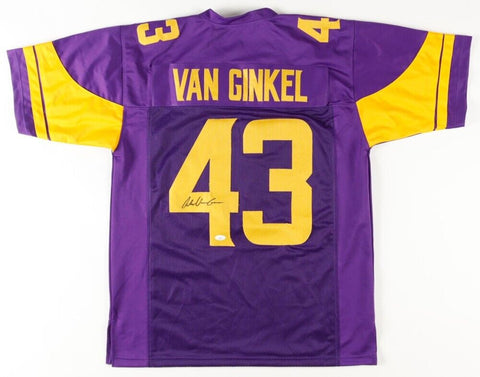 Andrew Van Ginkel Signed Minnesota Vikings Color Rush Jersey (JSA) Linebacker