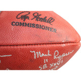 Riggins Rypien Williams Signed Washington Redskins Football AS IS Beckett 35611