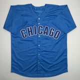 Autographed/Signed Alex Bregman Chicago Blue City Connect Jersey BAS COA