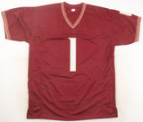 Akeem Dent Signed Florida State Seminoles Jersey (JSA COA) Los Angeles Chargers