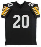 Rocky Bleier "4x SB Champ" Authentic Signed Black Pro Style Jersey BAS Witnessed