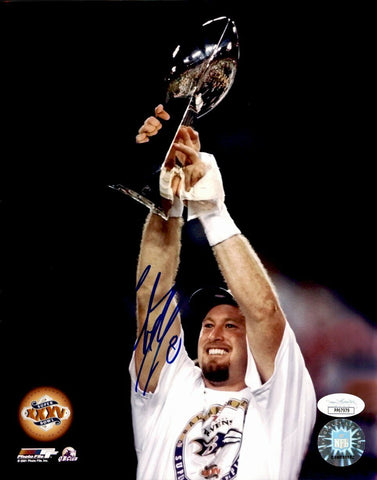 Trent Dilfer Ravens Signed/Autographed 8x10 Super Bowl XXXV Photo JSA 161580