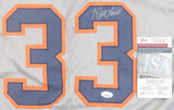 Matt Nokes Signed Detroit Tigers Jersey (JSA COA) 1987 All Star Catcher