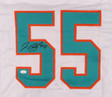 Jerome Baker Signed Miami Dolphins Jersey (JSA) Ex-Ohio State / Linebacker