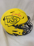 RASHEE RICE SIGNED KANSAS CITY CHIEFS RAVE SPEEDFLEX AUTHENTIC HELMET BECKETT QR
