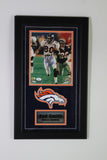 Rod Smith Autographed 8x10 SB XXXIII Running w/ Ball Deluxe Framed JSA COA