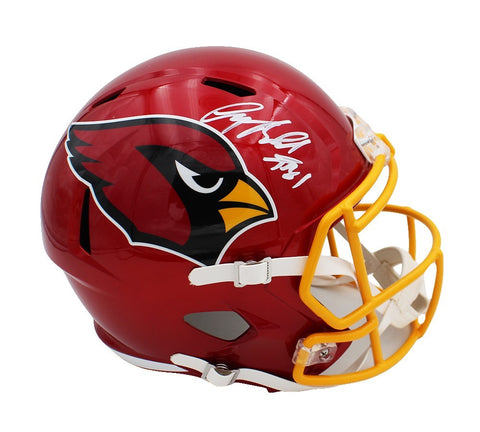 Anquan Boldin Signed Arizona Cardinals Speed Full Size Flash NFL Helmet