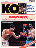 Bobby Czyz Autographed Signed KO Boxing Magazine Cover PSA/DNA #S47408