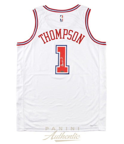 Amen Thompson Autographed Rockets 'Hometown Heroes' Swingman Jersey Panini