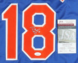Darryl Strawberry Signed Mets Jersey (JSA COA) 3xNew York World Series Champion
