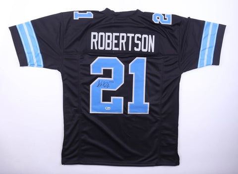Amik Robertson Signed Detroit Lions Jersey (Beckett) Ex Louisiana Tech Bulldog