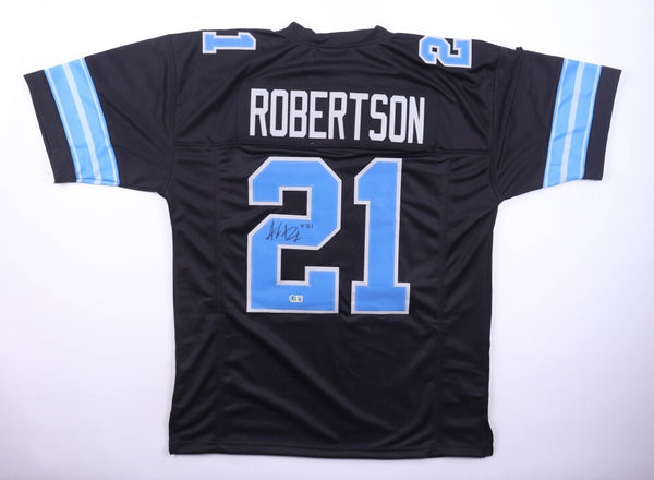 Amik Robertson Signed Detroit Lions Jersey (Beckett) Ex Louisiana Tech Bulldog