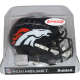 Clinton Portis Autographed Denver Broncos Mini Helmet Beckett 42805