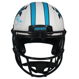 Bryce Young Autographed Panthers Authentic Lunar Eclipse Speed Helmet Fanatics