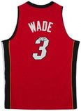 Dwyane Wade Miami Heat Autographed Red Mitchell & Ness 2005-2006 Swingman Jersey