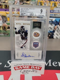 2010 National Treasures Ring of Honor Ottis Anderson Giants /50 Autograph Bgs 9
