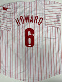 RYAN HOWARD - Philadelphia Phillies - Signed Replica Pinstripe Jersey AUTO - BAS