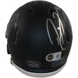 Ray Lewis Signed Baltimore Ravens 2026 ALT #2 Mini Helmet Beckett WIT 57540