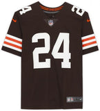 Nick Chubb Cleveland Browns Autographed Brown Nike Limited Jersey