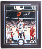 Shaquille O'Neal Signed Orlando Magic 22" x 26" Framed / Matted Photo (JSA)