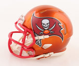 Derrick Brooks Signed Tampa Bay Buccaneer Mini Helmet (Beckett) 11xPro Bowl L.B.