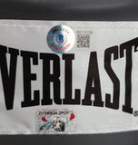 Mike Tyson Signed Red Everlast Everfresh Glove Left Hand In Silver Beckett