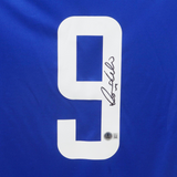Ronaldo Nazario Signed Brazil FC Away Soccer Jersey #9 with Beckett Witness