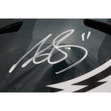 AJ Brown Signed Philadelphia Eagles F/S Helmet Beckett 44972