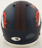 R J Harvey Signed Denver Broncos Speed Mini Helmet (JSA) Ex-UCF Running Back