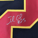 Framed Autographed/Signed Jamaal Charles 33x42 Kansas City Black Jersey JSA COA