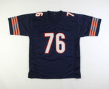 Teven Jenkins Signed Chicago Bear Jersey (Beckett) 2nd Rnd Pk 2021 Draft /O-Line