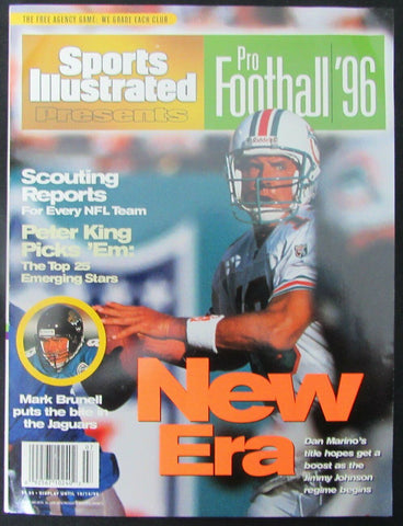 1996 Sports Illustrated Presents Football Dan Marino Dolphins NO LABEL 154324