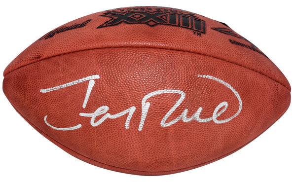JERRY RICE SIGNED SAN FRANCISCO 49ERS SUPER BOWL 23 XXIII WILSON FOOTBALL JSA