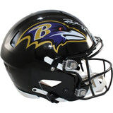 Ray Lewis Autographed Baltimore Ravens SpeedFlex Helmet Beckett Witness 56148