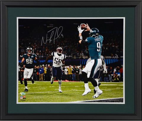 Nick Foles Eagles Super Bowl LII Champs FRMD Signed 16x20 Philly Special Photo