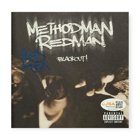 Redman Signed Autographed "Blackout!" CD Cover JSA
