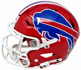 Jim Kelly Thomas Reed Signed Bills FS T/B Authentic SpeedFlex Helmet JSA QR