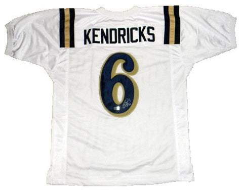 ERIC KENDRICKS AUTOGRAPHED UCLA BRUINS #6 WHITE JERSEY COA