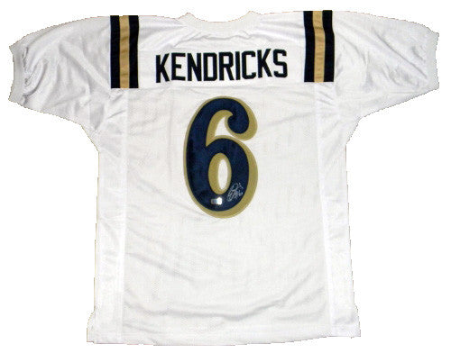 ERIC KENDRICKS AUTOGRAPHED UCLA BRUINS #6 WHITE JERSEY COA