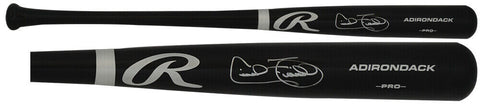 Cecil Fielder Signed Rawlings Pro Black Baseball Bat - (SCHWARTZ COA)