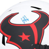 Will Anderson Jr. Houston Texans Signed Riddell Lunar Eclipse Authentic Helmet