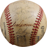 Cincinnati Reds 1981 Team Bench Morgan +24 Sigs Signed NL Baseball Beckett 56278